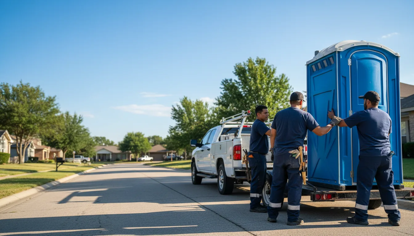 Portable Toilet Rental in Coyanosa, TX near me